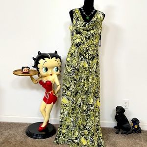 Marc New York Cowl neck Maxi Dress Size 6